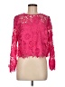 Milly 100% Polyester Pink Long Sleeve Blouse Size M - photo 1