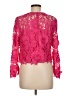 Milly 100% Polyester Pink Long Sleeve Blouse Size M - photo 2