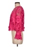 Milly 100% Polyester Pink Long Sleeve Blouse Size M - photo 5