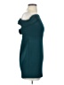 Xtraordinary Solid Teal Cocktail Dress Size 5 - photo 4