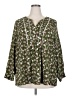 Marybelle Green 3/4 Sleeve Blouse Size 2X - photo 1