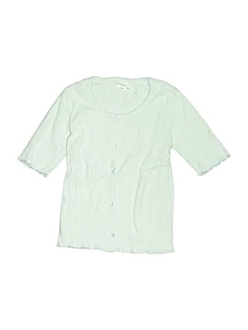 Zara Kids 3/4 Sleeve Button-Down Shirt (view 1)