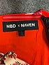 NBD X the NAVEN twins Print Red Jumpsuit Size S - photo 4