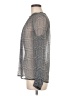 The Limited 100% Polyester Gray Long Sleeve Blouse Size M - photo 5