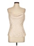 Zara Ivory Sleeveless Blouse Size L - photo 1