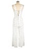 Forever 21 Plaid Ivory Jumpsuit Size L - photo 2