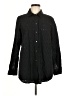 Gap 100% Cotton Black Long Sleeve Button-Down Shirt Size M - photo 1