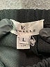 Emmelle Solid Black Casual Pants Size L - photo 7
