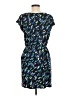 Apt. 9 Print Blue Casual Dress Size M (petite) - photo 2