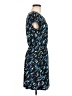 Apt. 9 Print Blue Casual Dress Size M (petite) - photo 4