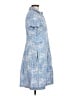 Foxcroft Graphic Blue Casual Dress Size 8 - photo 4