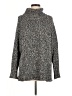 Community Tweed Gray Turtleneck Sweater Size M - photo 1