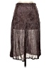WindiRiver 100% Rayon Paisley Gray Casual Skirt Size S - photo 1