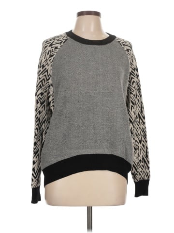Intermix Pullover Sweater (view 1)