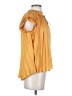 Christy Lynn 100% Polyester Yellow Sleeveless Blouse Size XS - photo 4