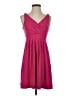 Lands' End Solid Pink Cocktail Dress Size XS - photo 1