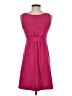 Lands' End Solid Pink Cocktail Dress Size XS - photo 2