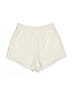 Aqua Solid Ivory Athletic Shorts Size XS - photo 1