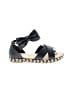 Janie and Jack Black Sandals Size 1 (baby) - photo 1