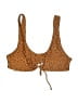Forever 21 Polka Dots Brown Swimsuit Top Size L (estimated) - photo 1
