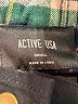 Active USA 100% Cotton Black Trenchcoat Size S - photo 6