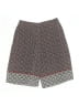Forever 21 Contemporary 100% Polyester Paisley Gray Shorts Size S - photo 1