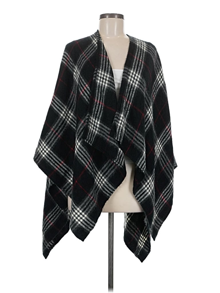 Pre-owned V.fraas Poncho In Black