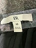 Banana Republic 100% Polyester Metallic Silver Formal Skirt Size 10 - photo 3