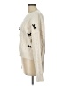 Le Lis Hearts Ivory Pullover Sweater Size L - photo 5