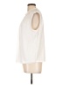 Calvin Klein 100% Polyester Ivory White Sleeveless Blouse Size L - photo 5