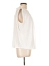 Calvin Klein 100% Polyester Ivory White Sleeveless Blouse Size L - photo 4