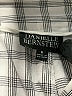 Danielle Bernstein Checkered-gingham Gray Casual Pants Size 6 - photo 7