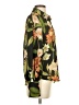 Runaway 100% Polyester Floral Green Long Sleeve Blouse Size XS - photo 4
