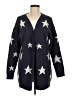 Shein Stars Blue Cardigan Size 6 - photo 1