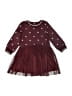 Assorted Brands 100% Polyester Stars Burgundy Dress Size 18-24 mo - photo 1