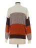 Shein Color Block Brown Pullover Sweater Size S - photo 2