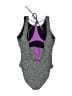 Koral Tweed Gray One Piece Swimsuit Size S - photo 2