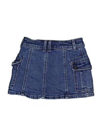 Katie J NYC Denim Skirt (view 2)