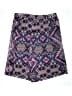 Bisou Bisou Graphic Purple Shorts Size 3X - photo 2