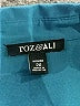 Roz & Ali Solid Teal Long Sleeve Button-Down Shirt Size 2X - photo 7