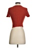 Shein Red Short Sleeve Top Size S - photo 2