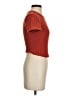Shein Red Short Sleeve Top Size S - photo 4