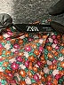 Zara Brown Long Sleeve Blouse Size M - photo 7