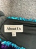 About Us 100% Polyester Silver Cocktail Dress Size S - photo 7