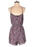 Love, Fire 100% Rayon Paisley Purple Romper Size L - photo 1