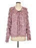 Unbranded 100% Polyester Pink Cardigan Size S (estimated) - photo 1