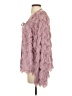 Unbranded 100% Polyester Pink Cardigan Size S (estimated) - photo 5
