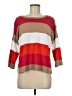 Cable & Gauge Color Block Red Pullover Sweater Size M - photo 1