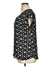 My Michelle 100% Polyester Polka Dots Black Short Sleeve Blouse Size XL - photo 5