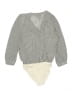 Ann Taylor LOFT 100% Polyester Stripes Ivory 3/4 Sleeve Blouse Size S - photo 2